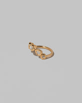 View from the side of the Deceleration Ring on light color background.