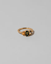 View from the side of the Calanthe Ring on light color background.