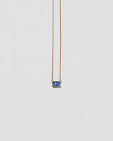 All Mine Necklace on light color background.