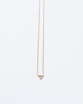 Lagoon Necklace on light color background.
