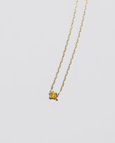 Be True Necklace on light color background.