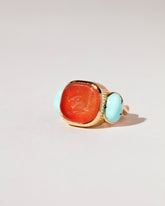 Courage Ring on light color background.