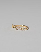 Squiggle Band - Pavé on light color background.