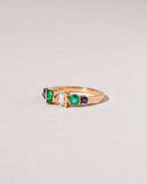 Moon Phase Ring on light color background.