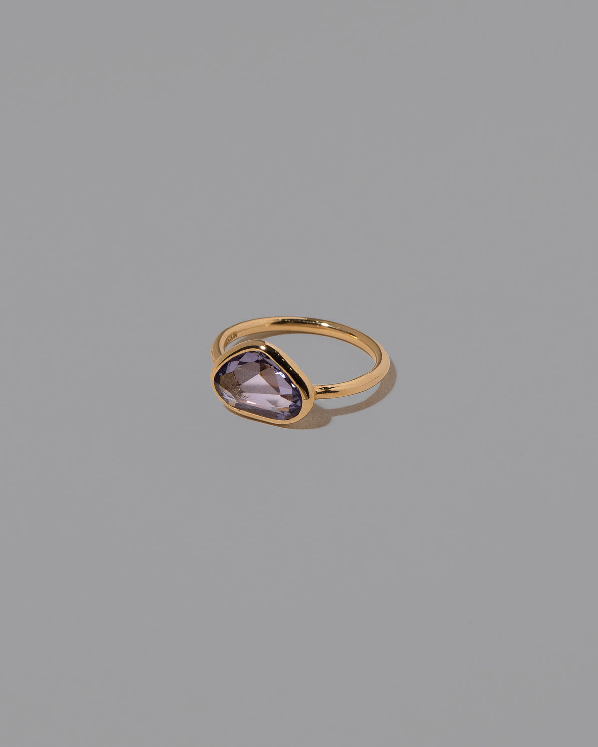 View from the side of the Soft Ring on light color background.