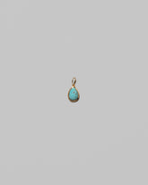 State Shifter Turquoise Pendant on light color background.