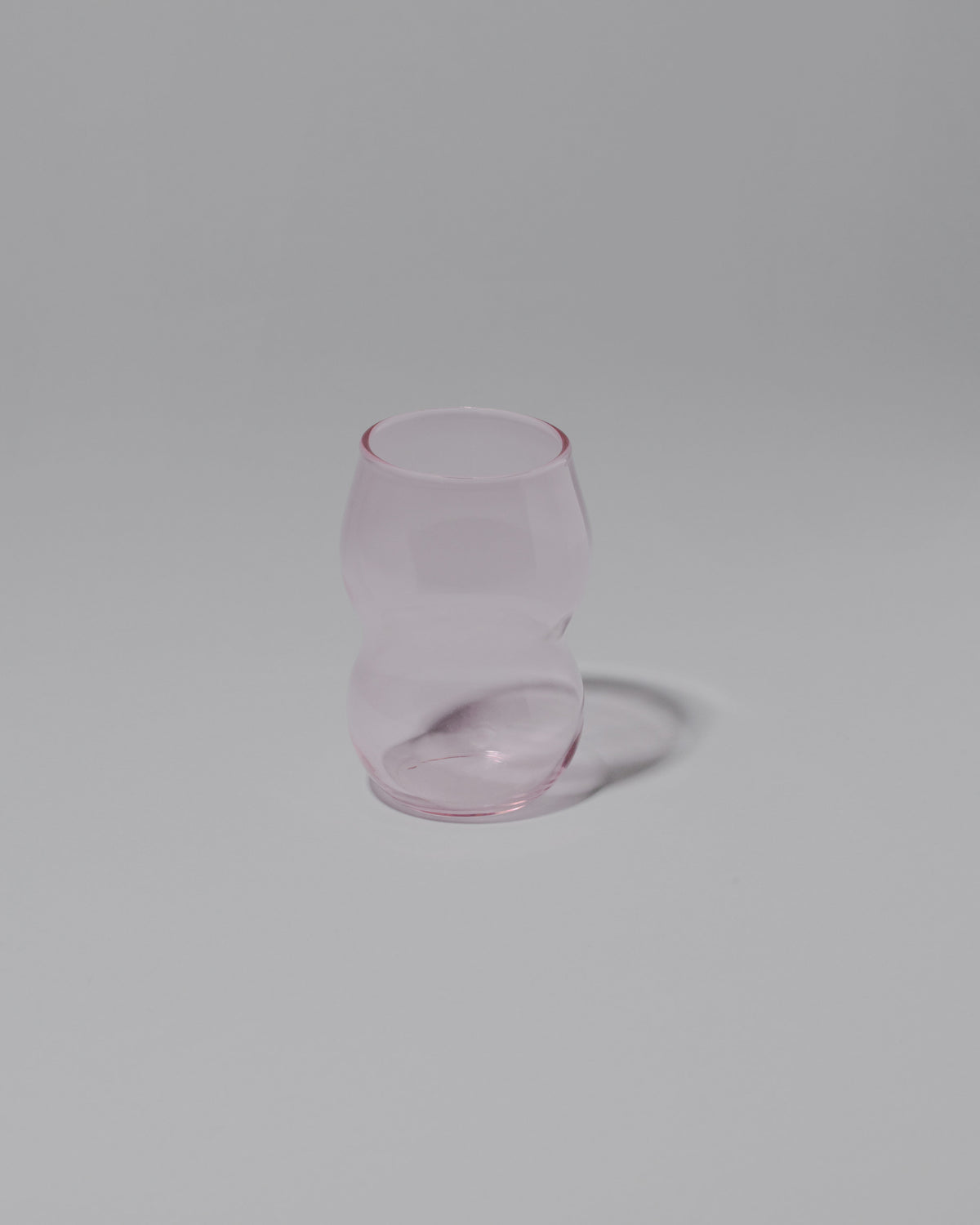 Ornamental by Lameice Pink Transparent Dreamlike Cup on light color background.