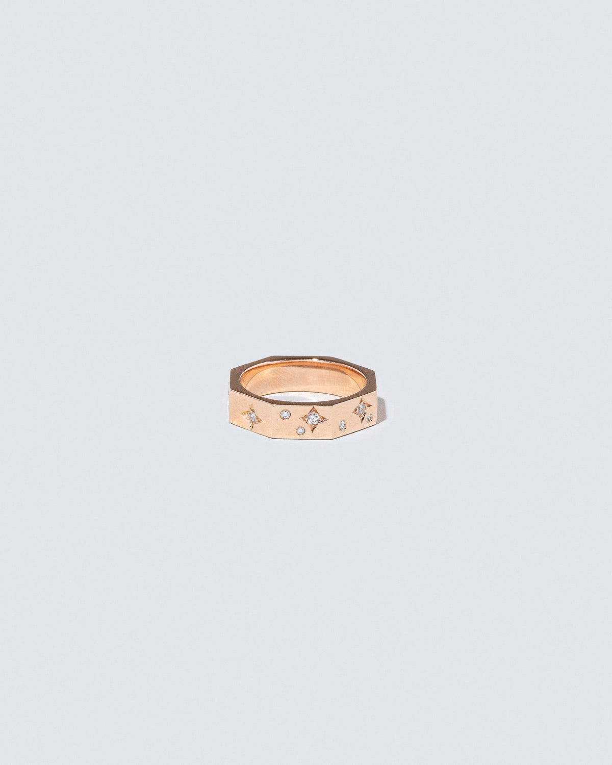 Segmented Band on light colored background.
