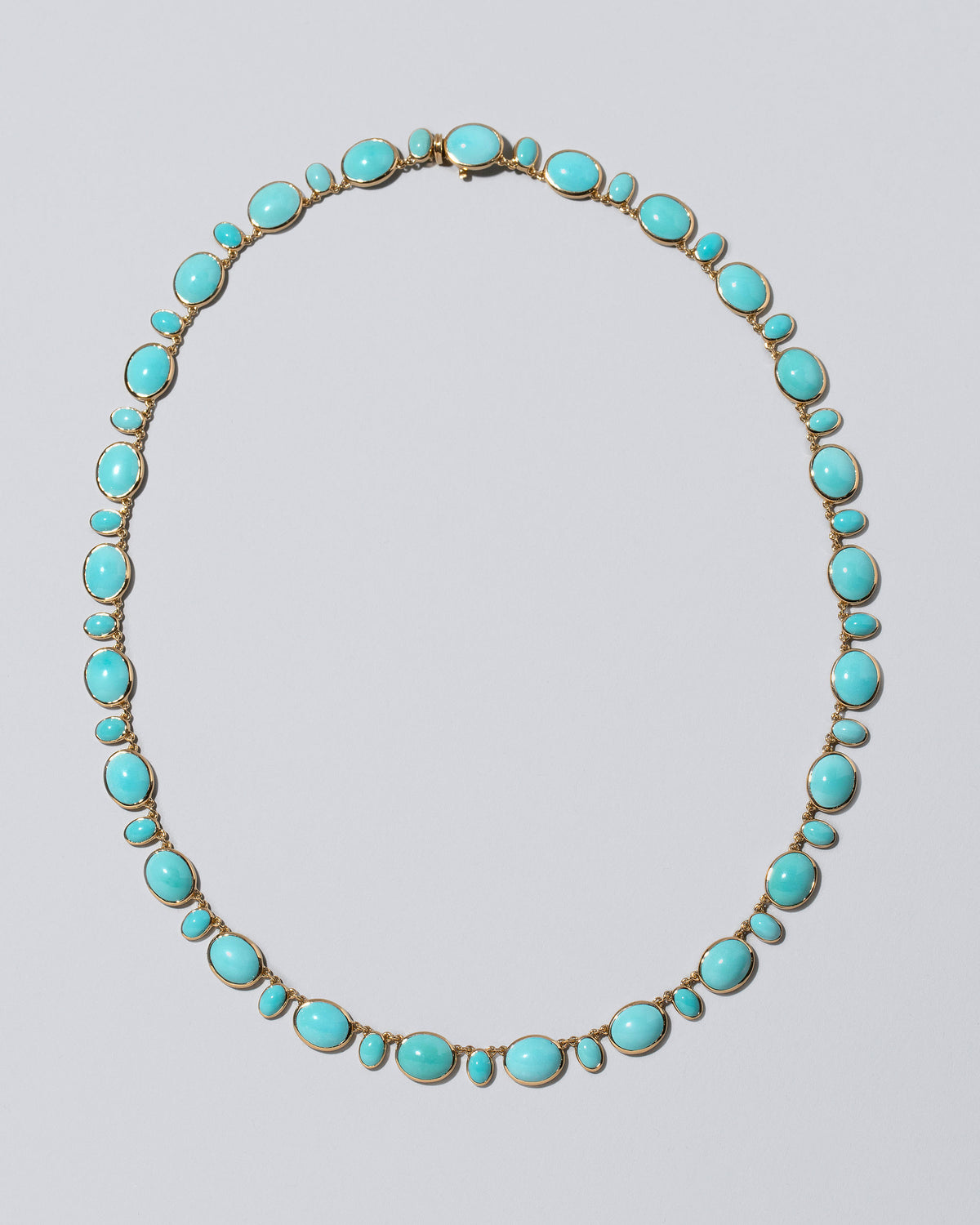 Visualization Necklace on light color background.