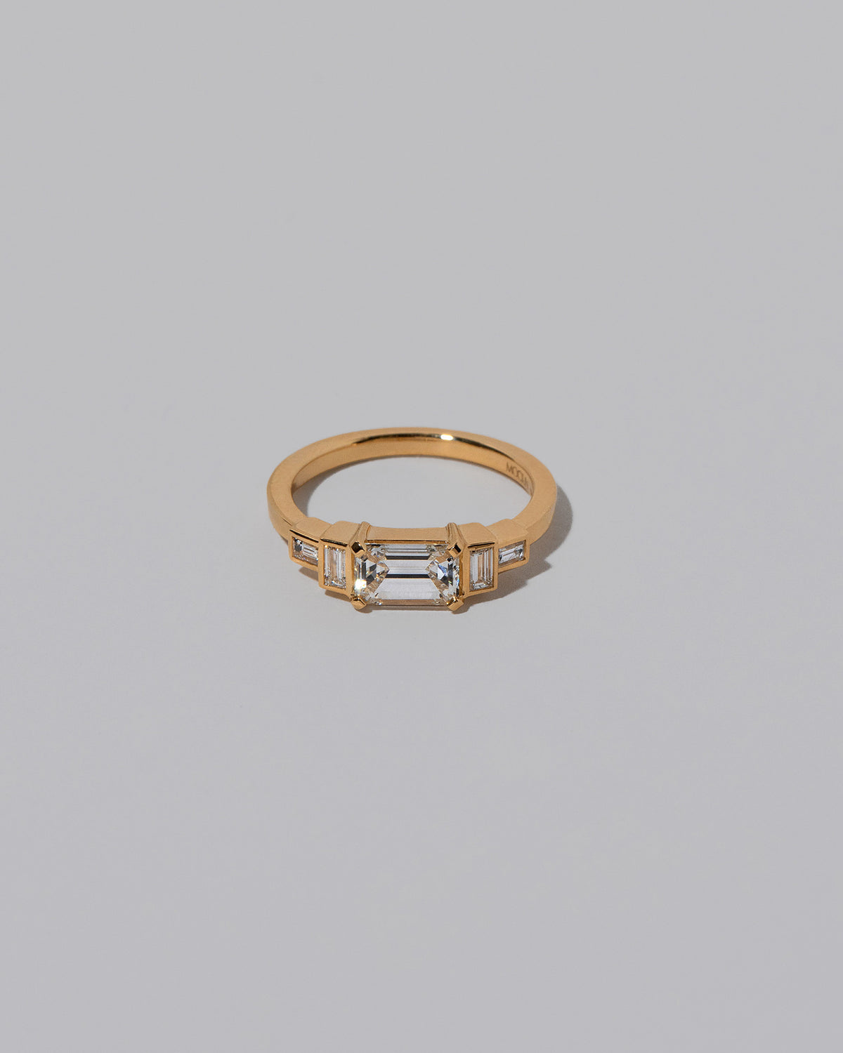 Diamond Expression Ring on light color background.
