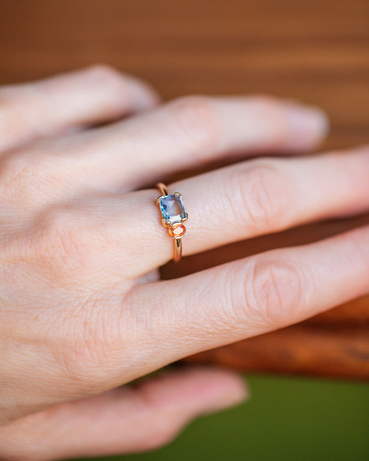 Firefall Ring on model.