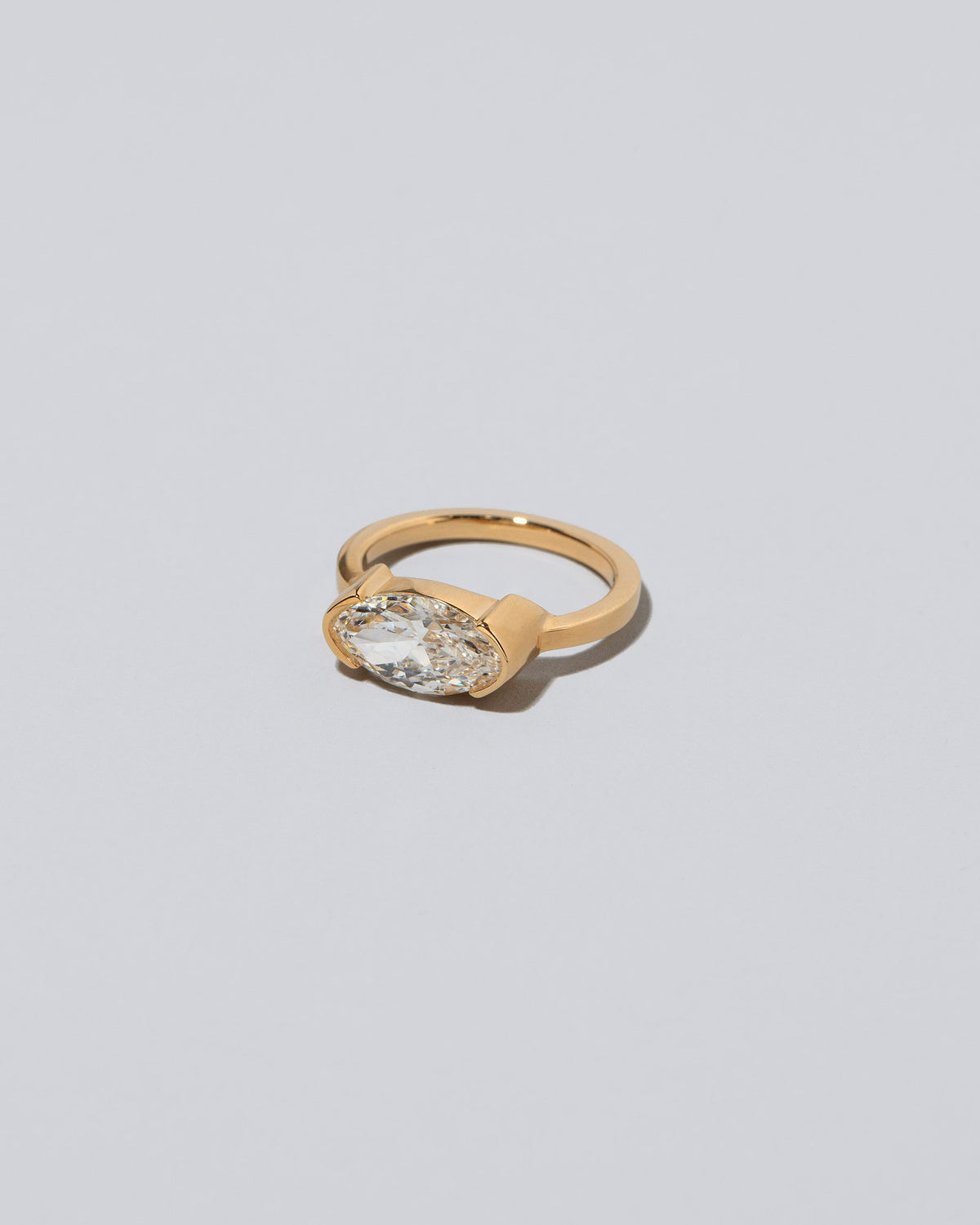 View from the side of the Vivacity Ring on light color background.