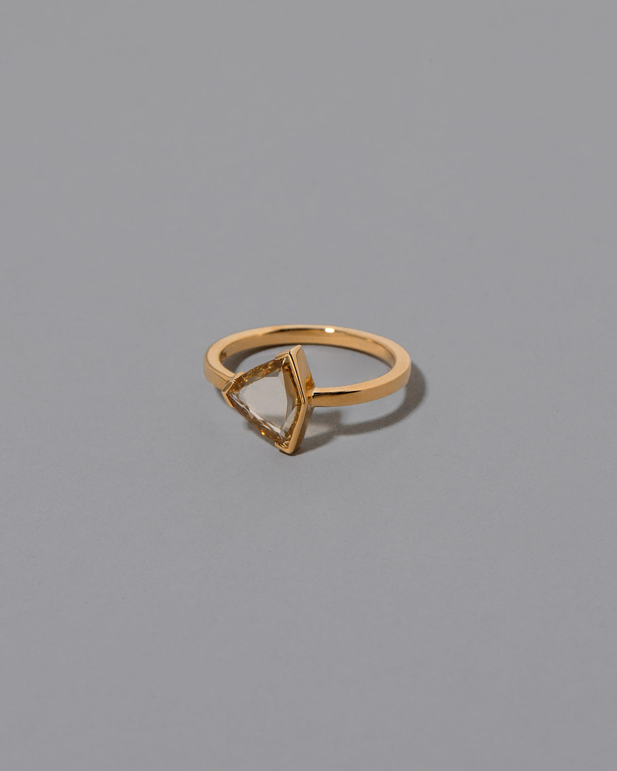 View from the side of the Rejuvenation Ring on light color background.