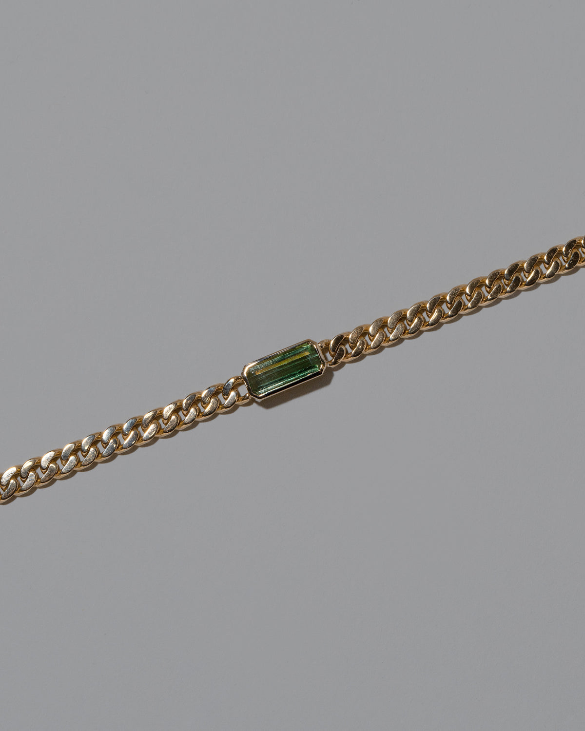 Closeup details of the Bond Bracelet on light color background.