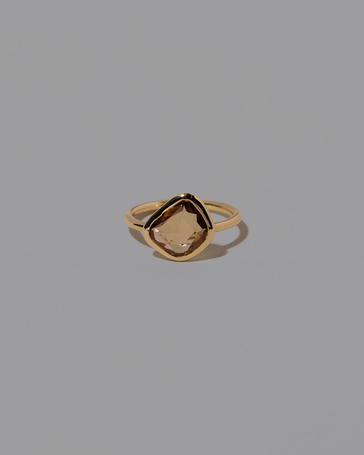 Gentle Ring on light color background.