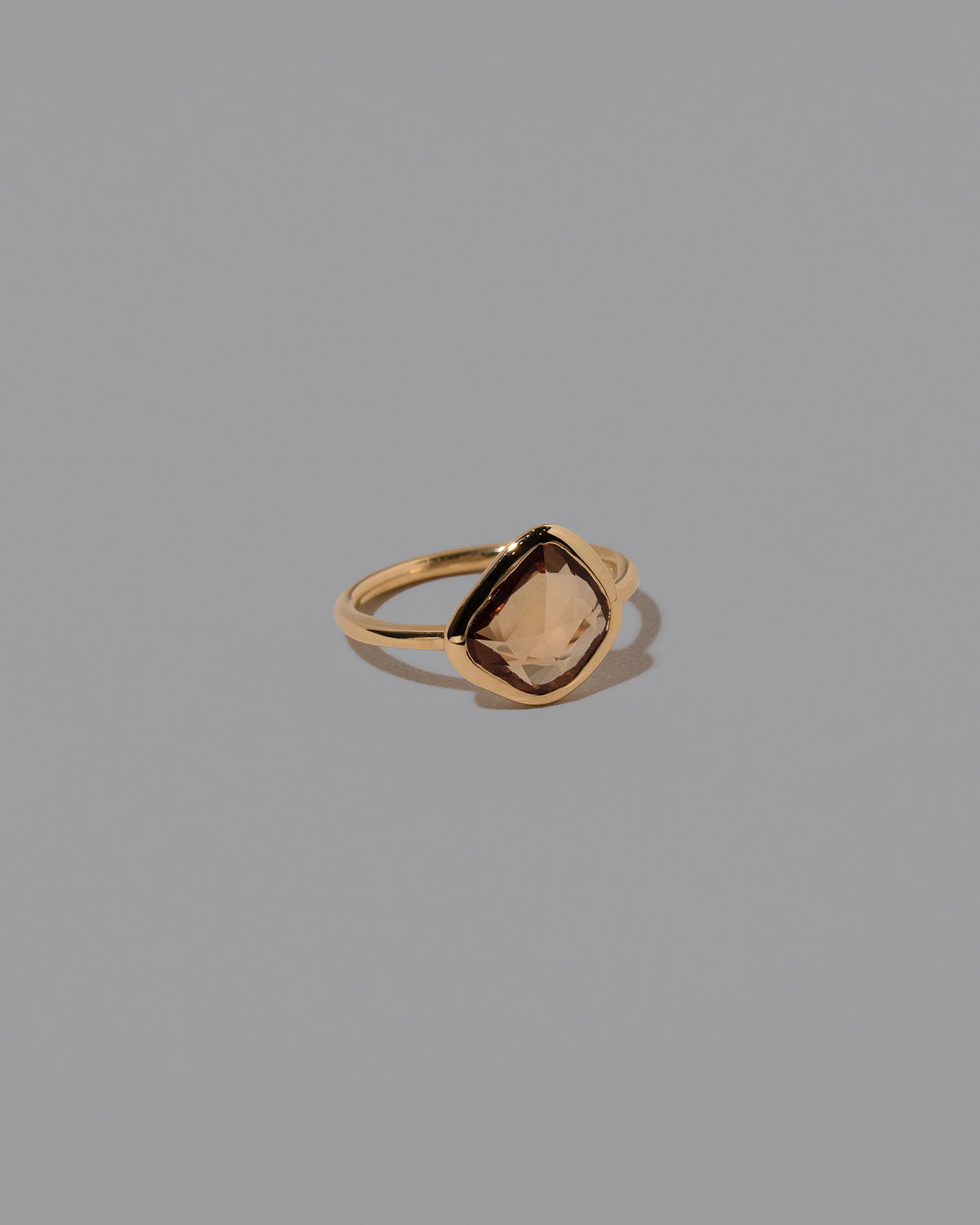 View from the side of the Gentle Ring on light color background.