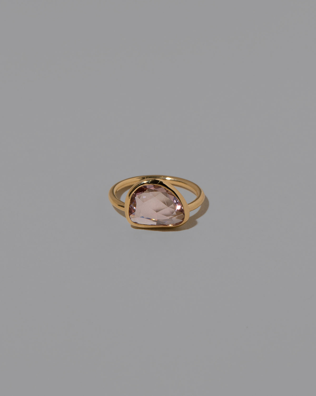 Peaceful Ring on light color background.