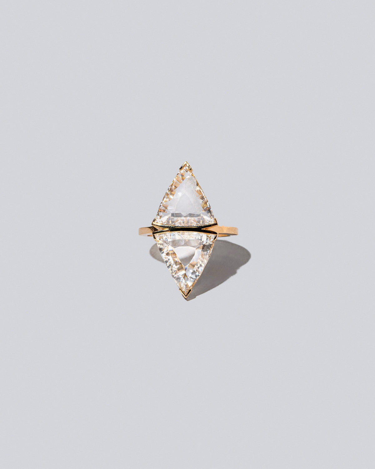 Ballad Ring on light colored background.