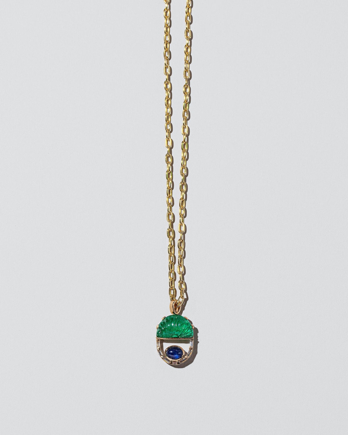  Cosmic Realm Necklace on light color background.
