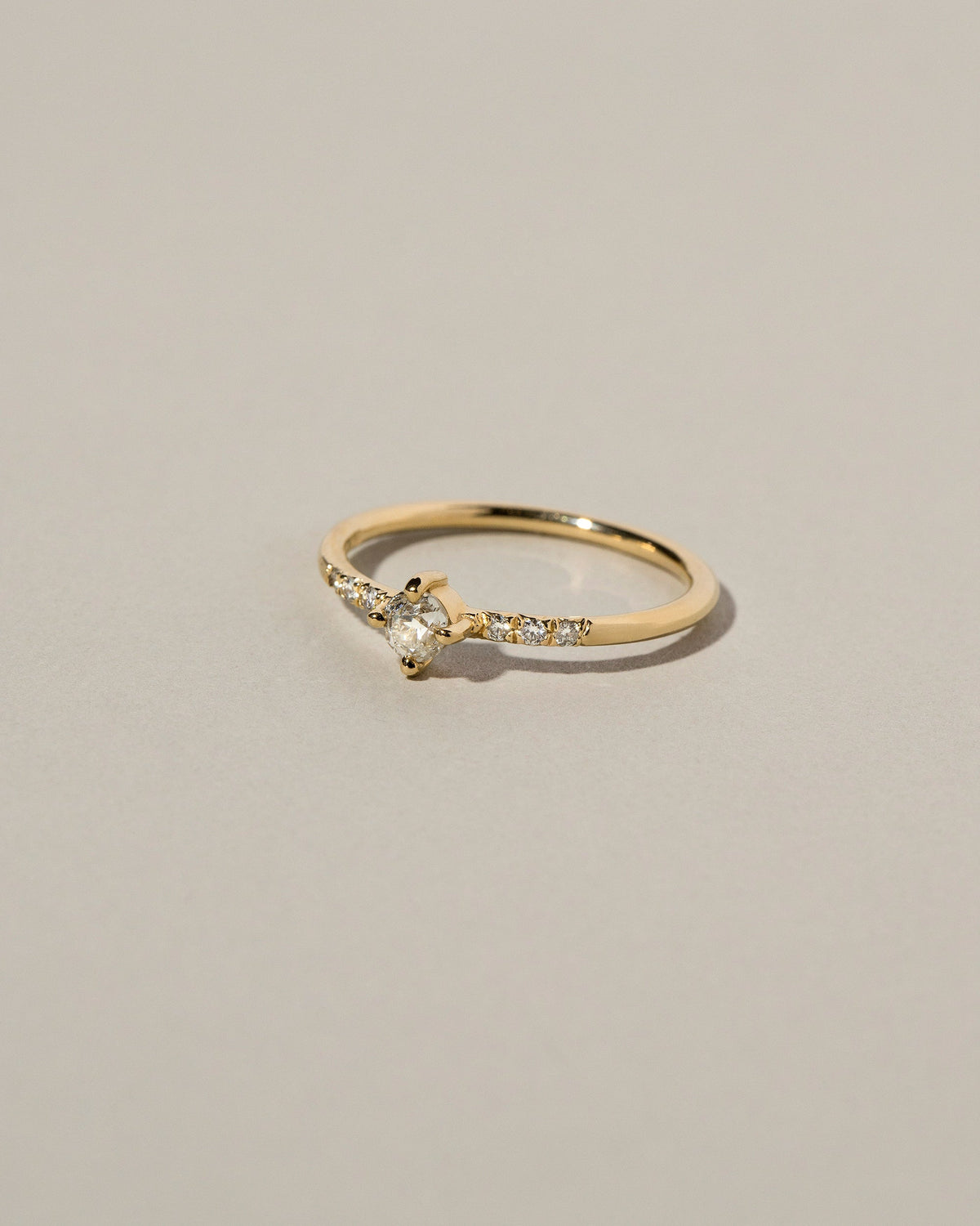  Mini Compass Rose Ring on light color background.