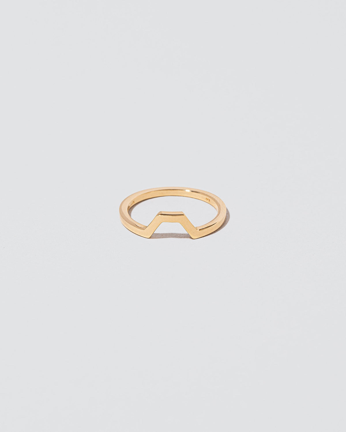 Gold Square Bridge Band on light color background.