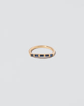 Sapphire Bow Band on light color background.