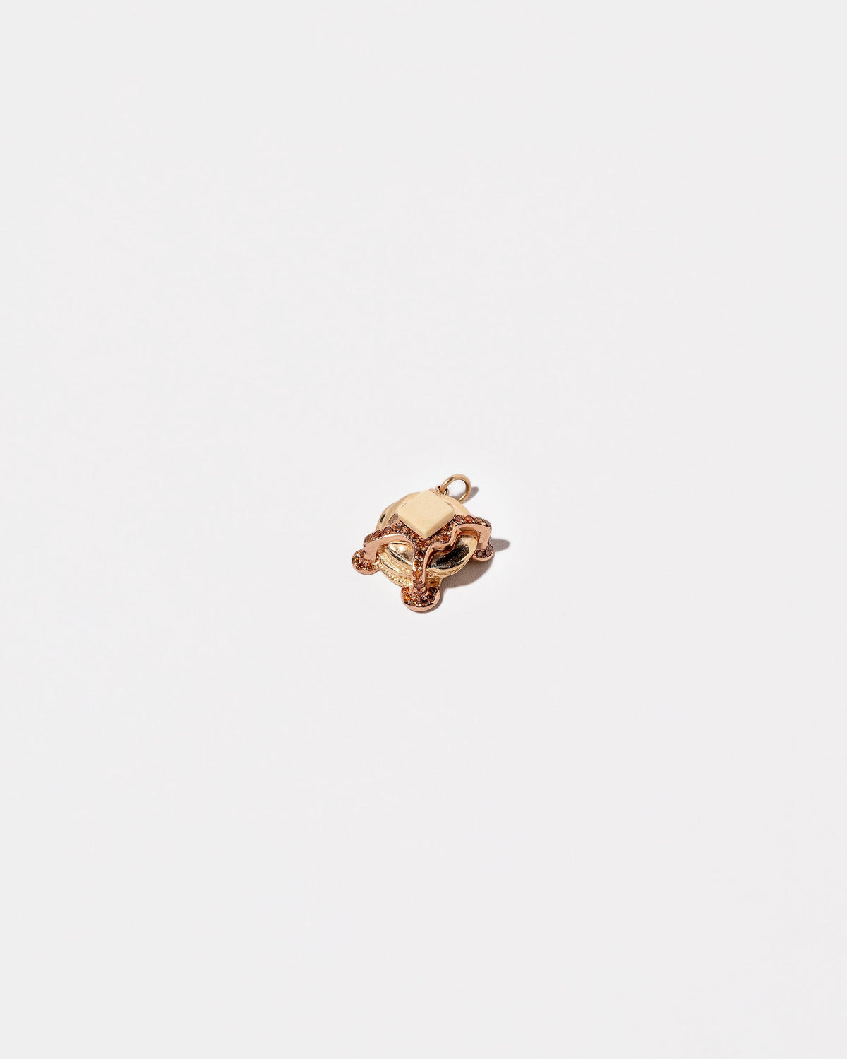 Closeup details of the Short Stack Pancake Charm