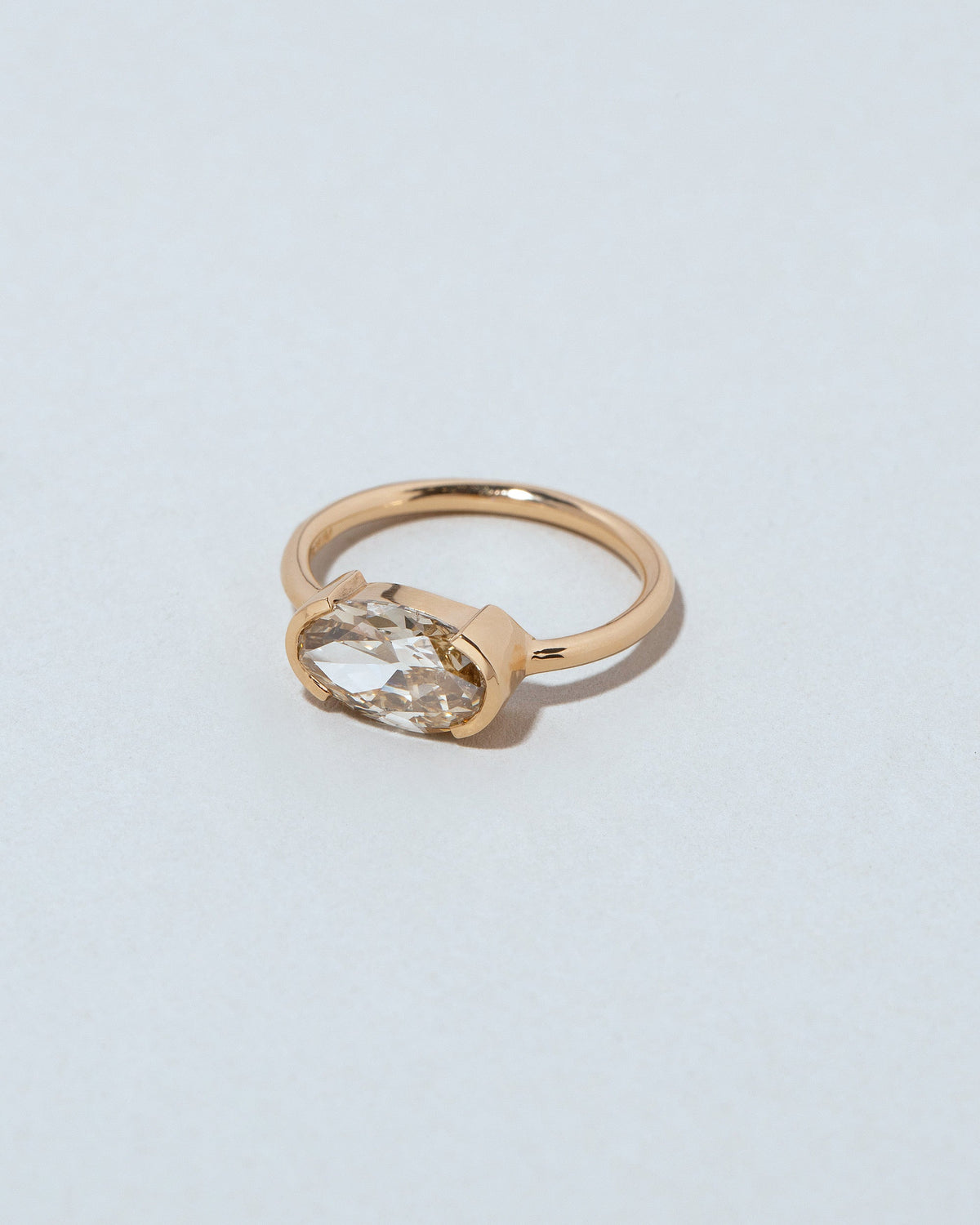 View from the side of the Acre Ring on light color background.