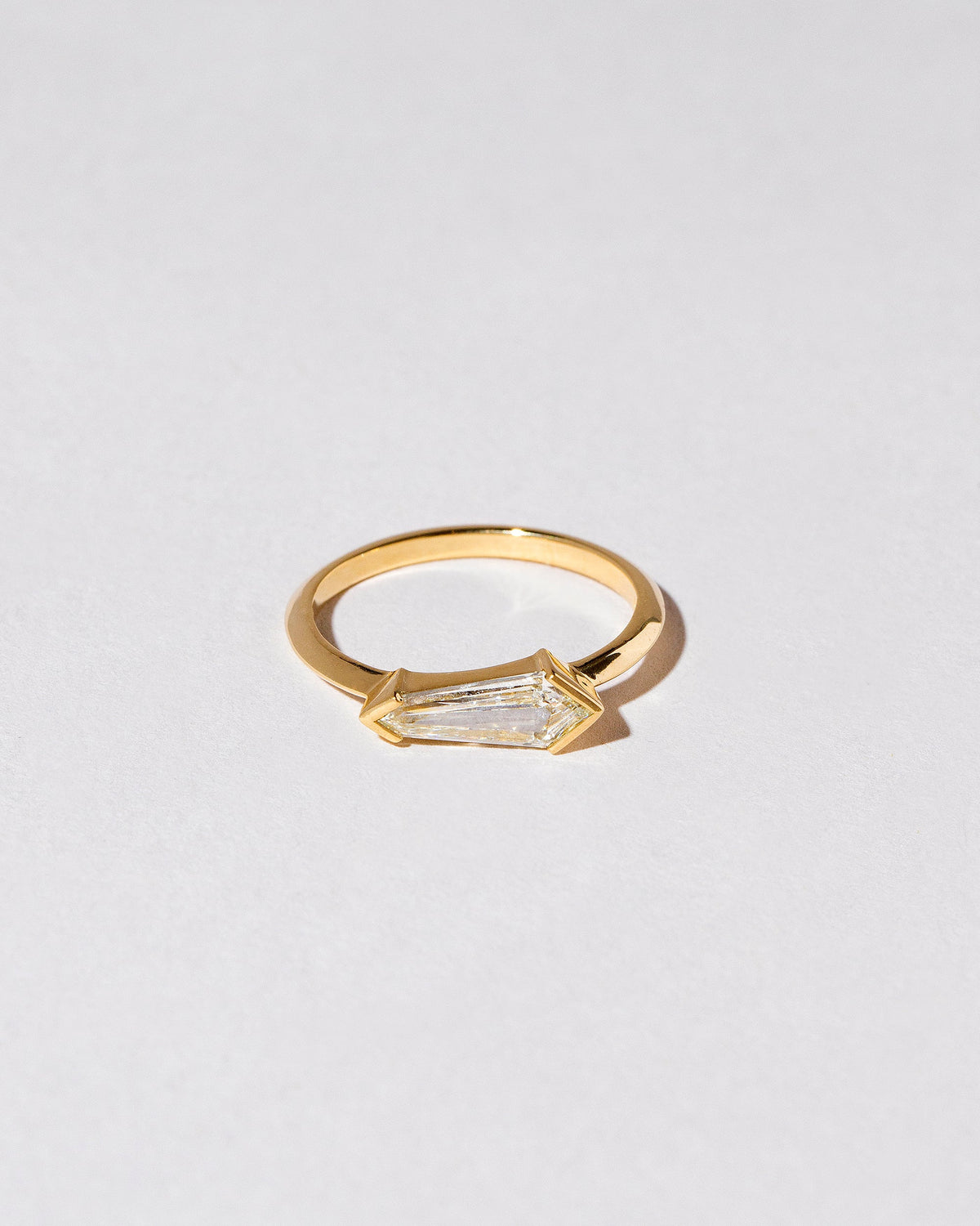 Lacerta Ring on light color background.
