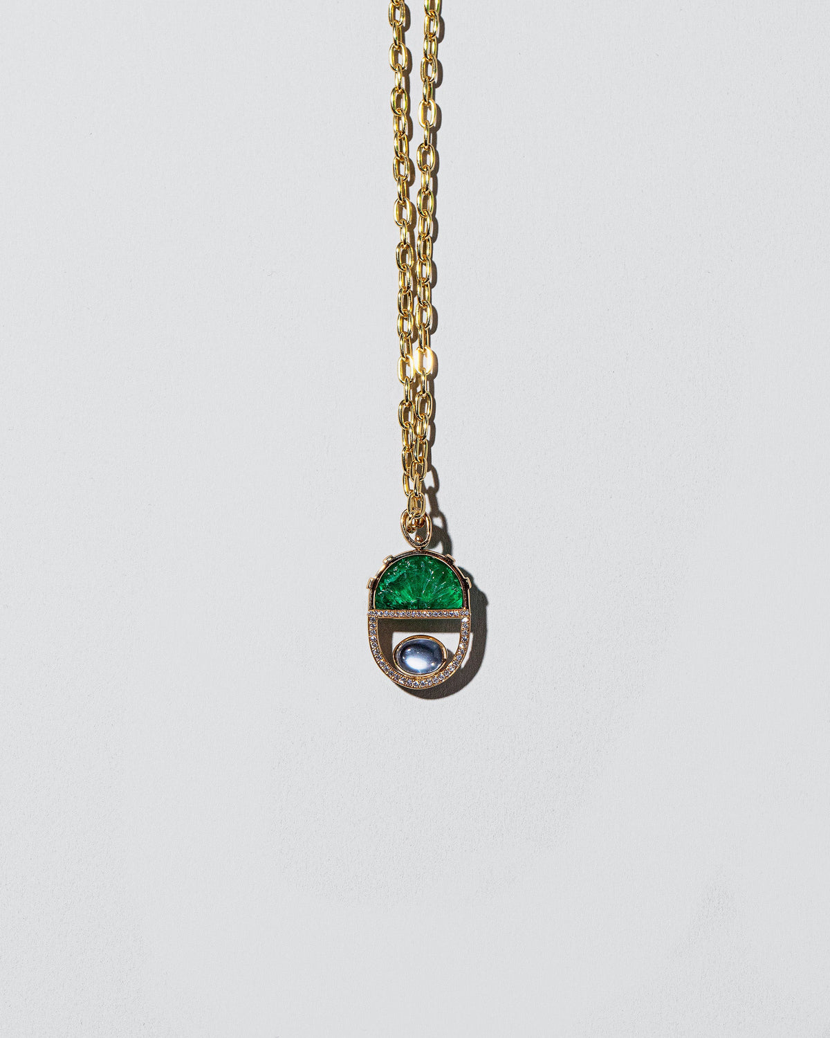  Cosmic Realm Necklace on light color background.
