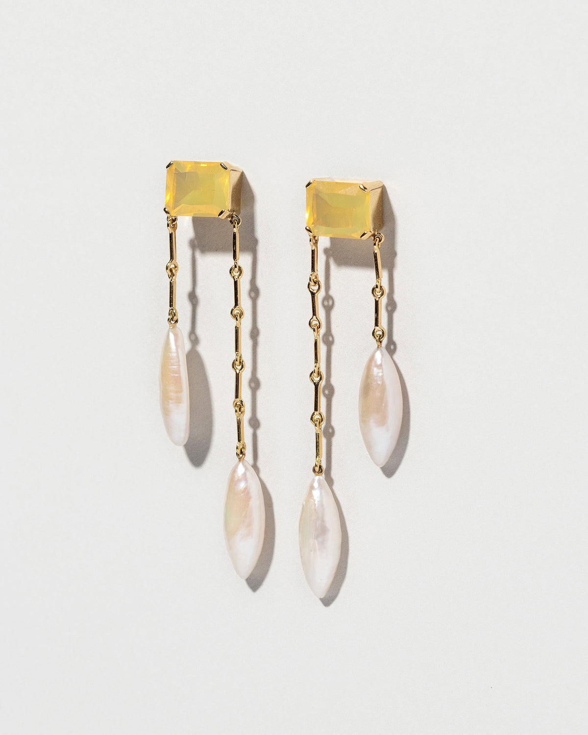  Lattice Earrings on light color background.