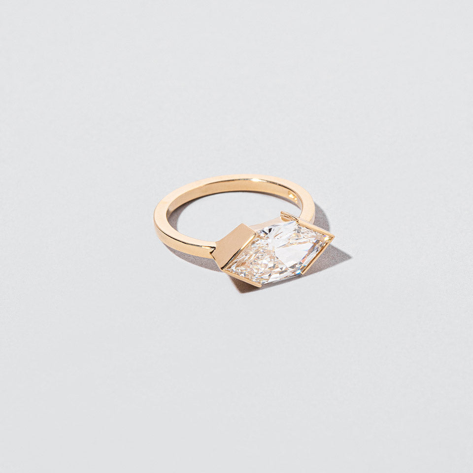 product_details::Closeup details of the Vertex Ring on light color background.