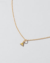  Sapphire Pendant on light color background.