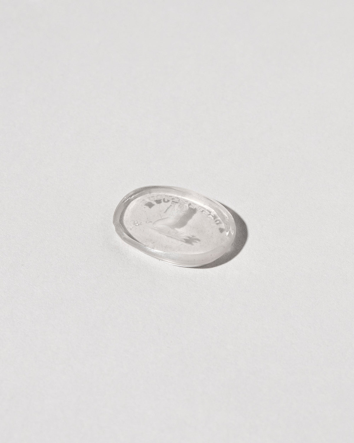  Devotion Intaglio Seal on light color background.