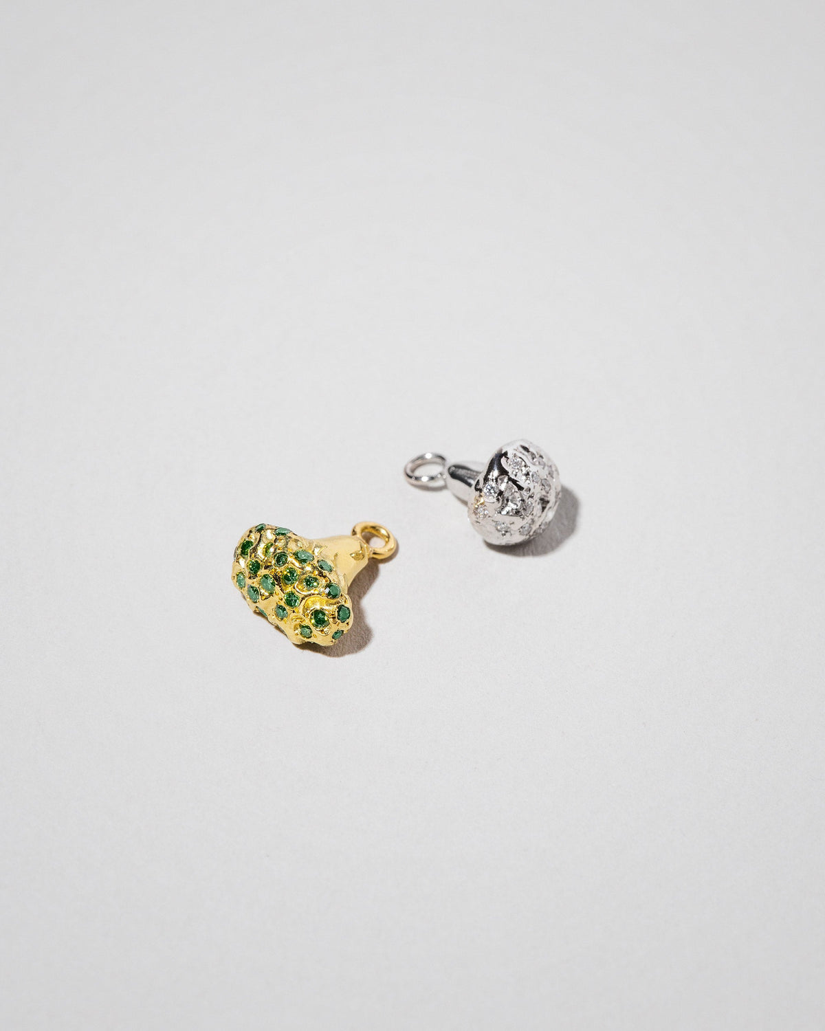 Broccoli Charm on light color background.