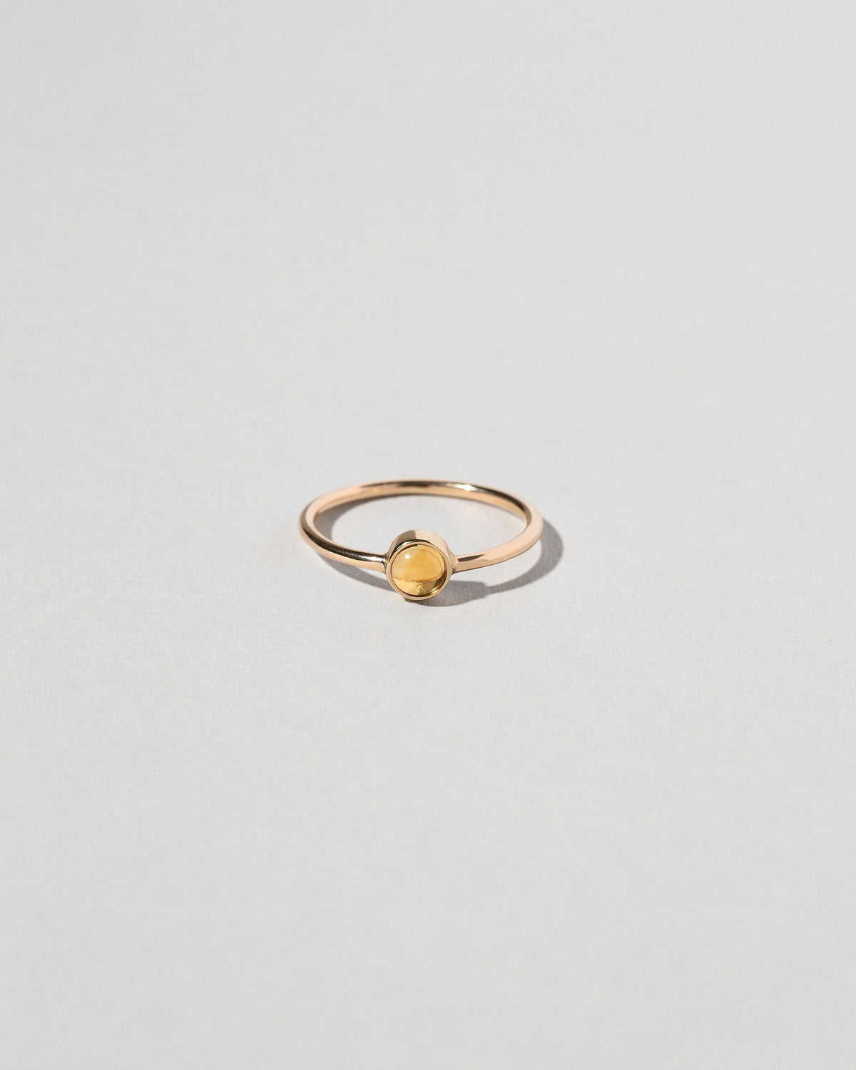  Birthstone Ring on light color background.