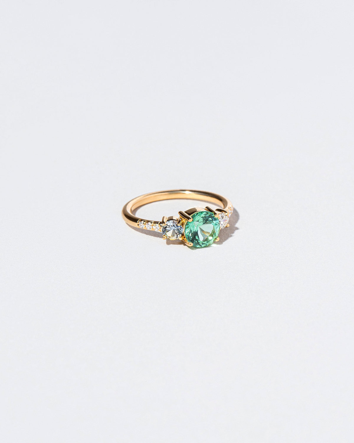  Orion Ring - Tourmaline on light color background.