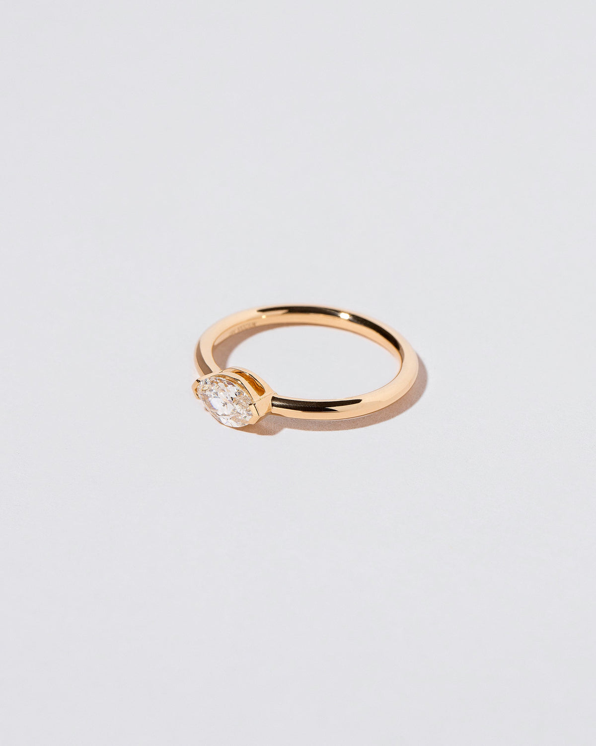 View from the side of the Skipper Ring on light color background.