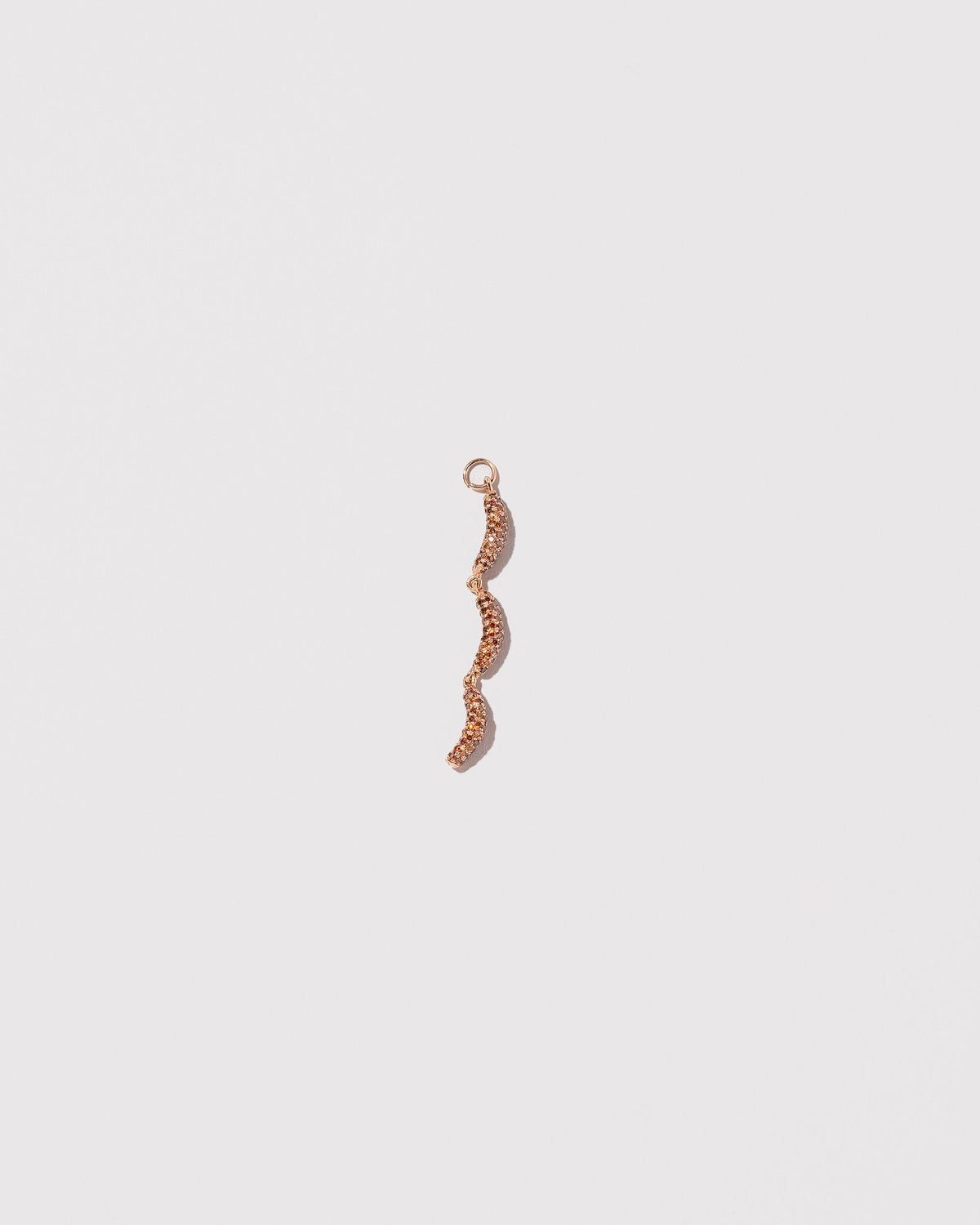  Sausage Links Charm on light color background.