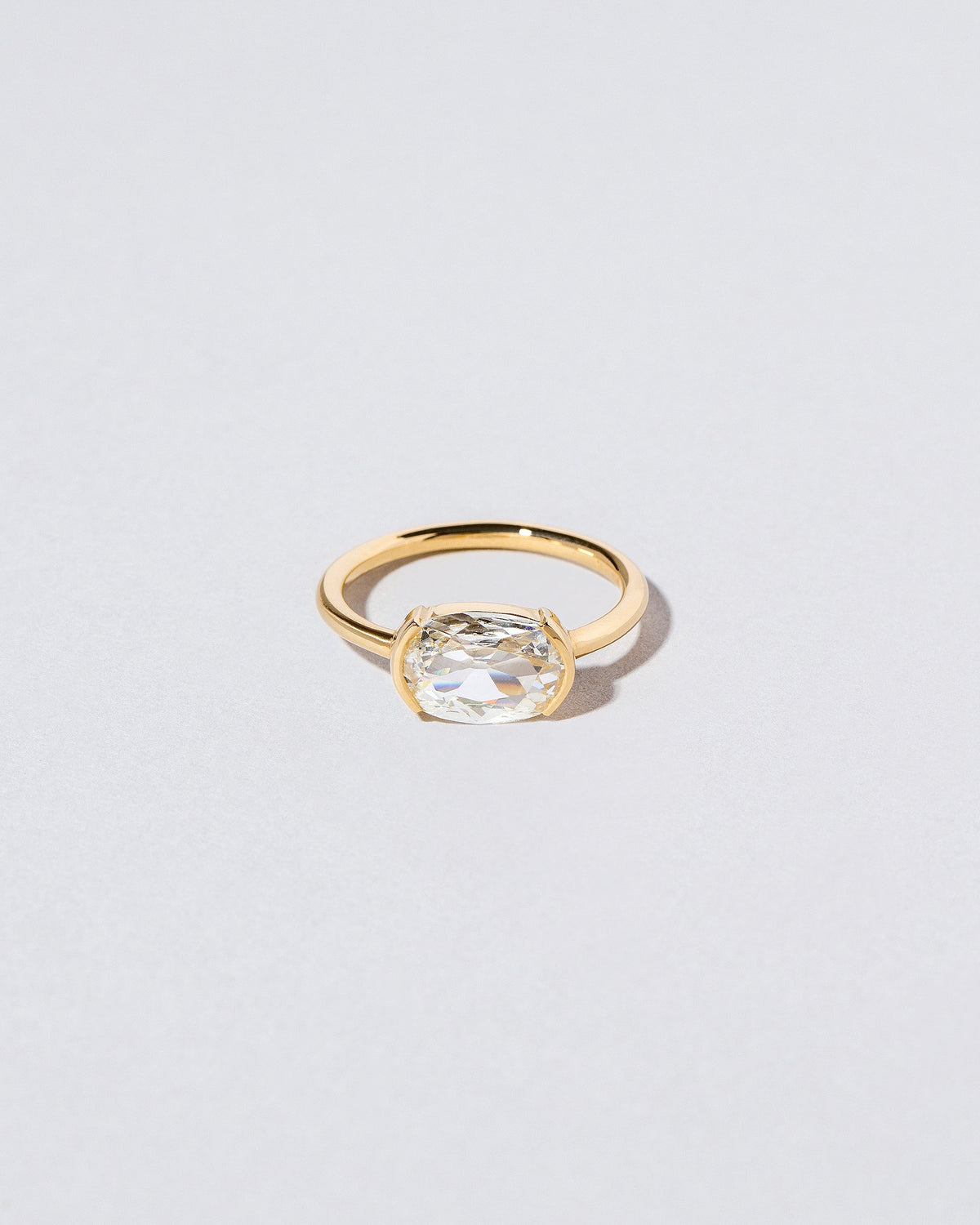 Staircase Ring on light color background.