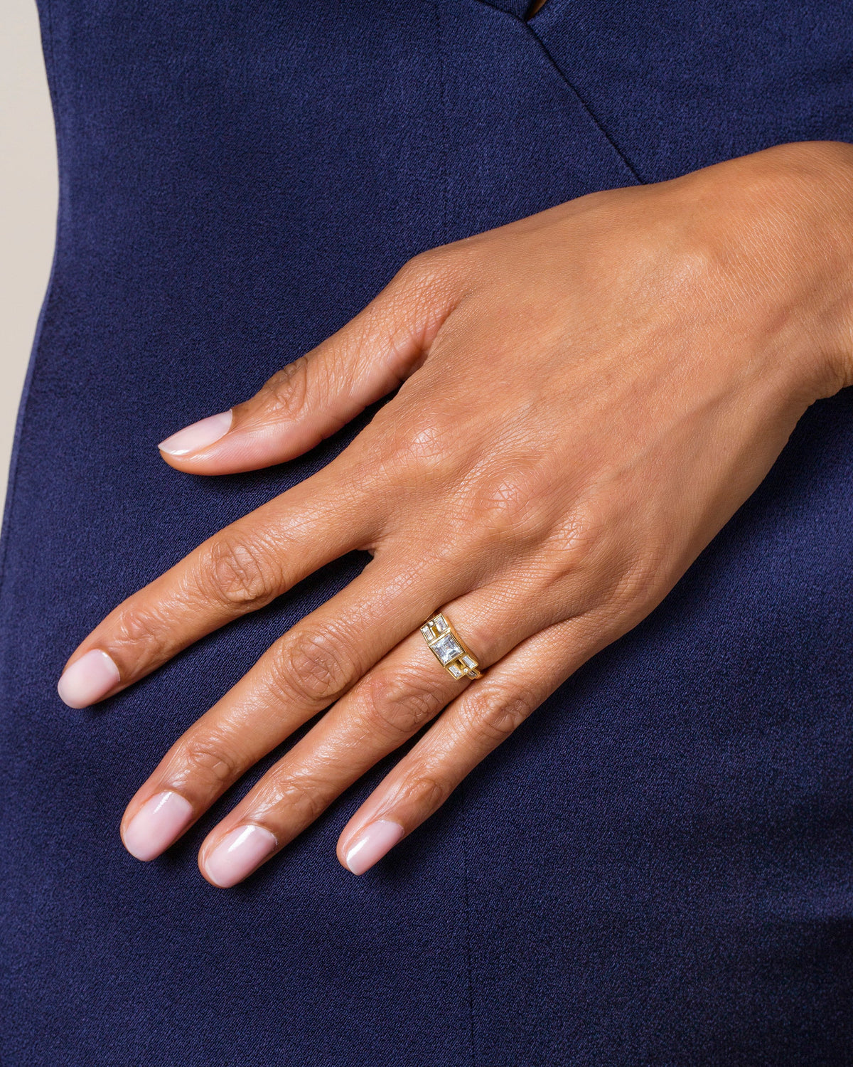 LeWitt Ring on model.