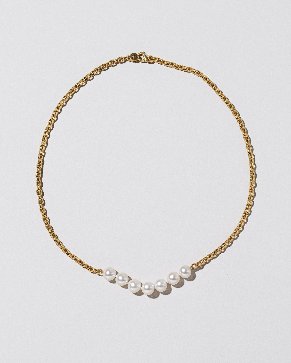 Peals of Wisdom Necklace Large flat on light background