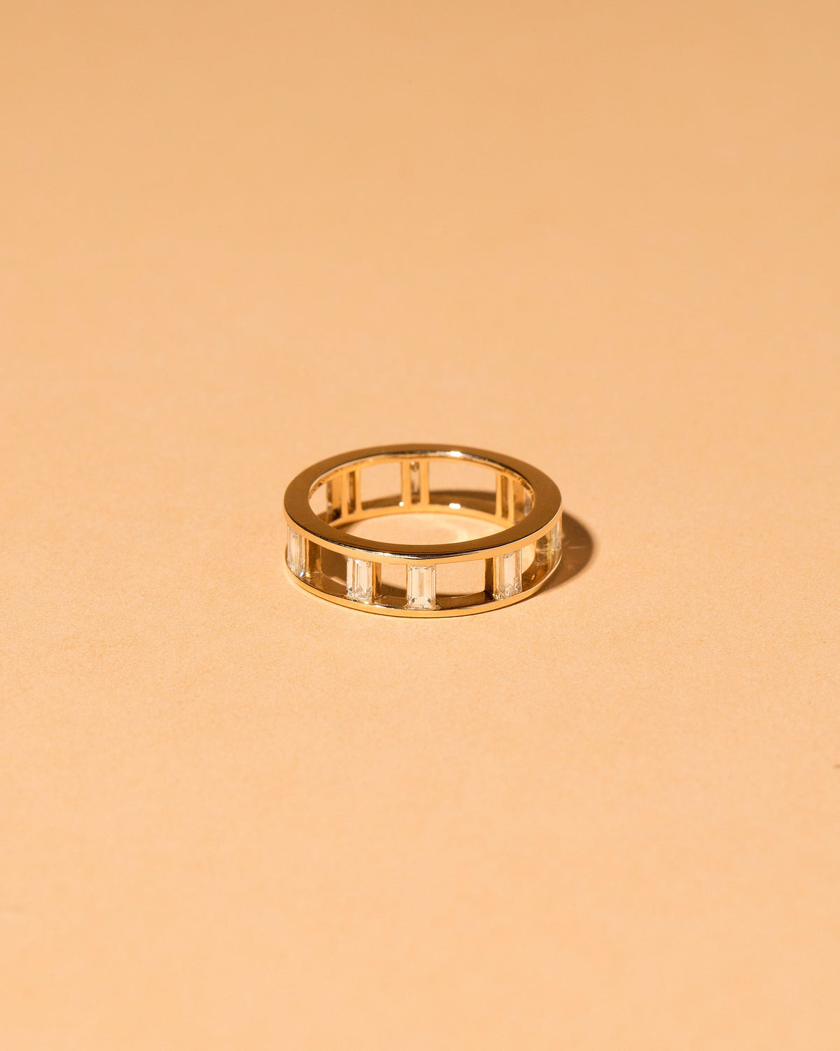  Baguette Cage Band on light color background.