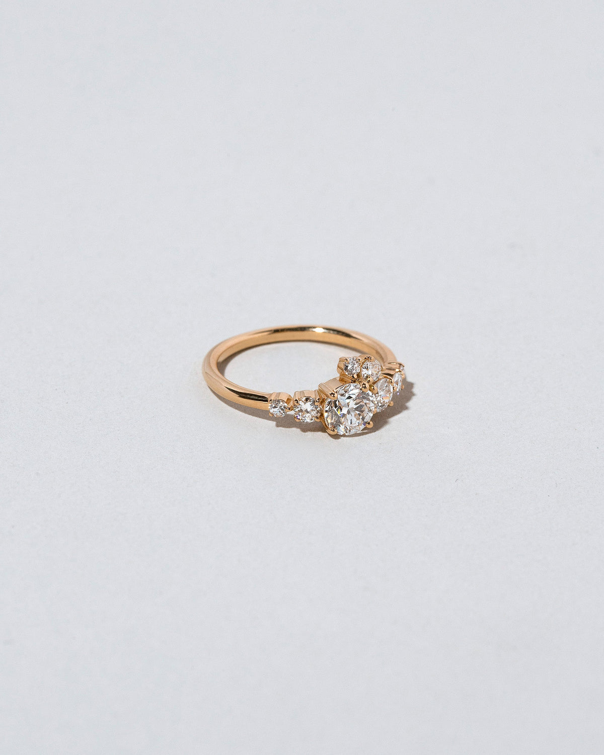  Mini Luna Ring on light color background.