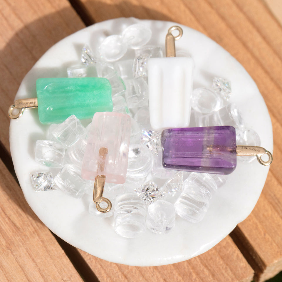 product_details::Styled photo featuring Coconut Popsicle Charm
