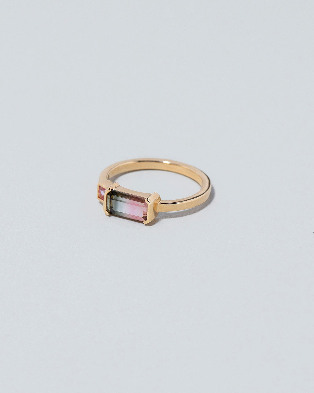  Strata Ring on light color background.