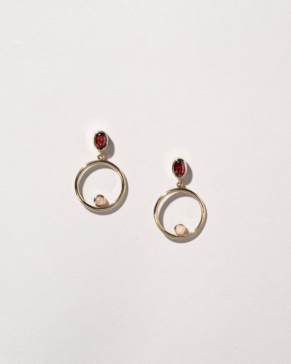  Act 2. Earrings 6 on light color background.