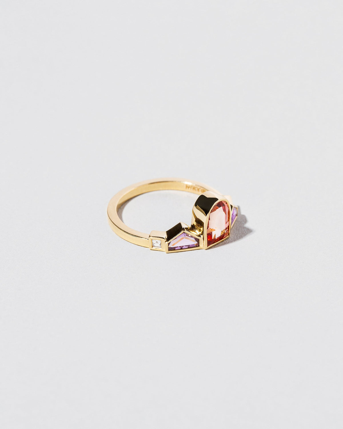  Amrta Ring - Final Sale on light color background.