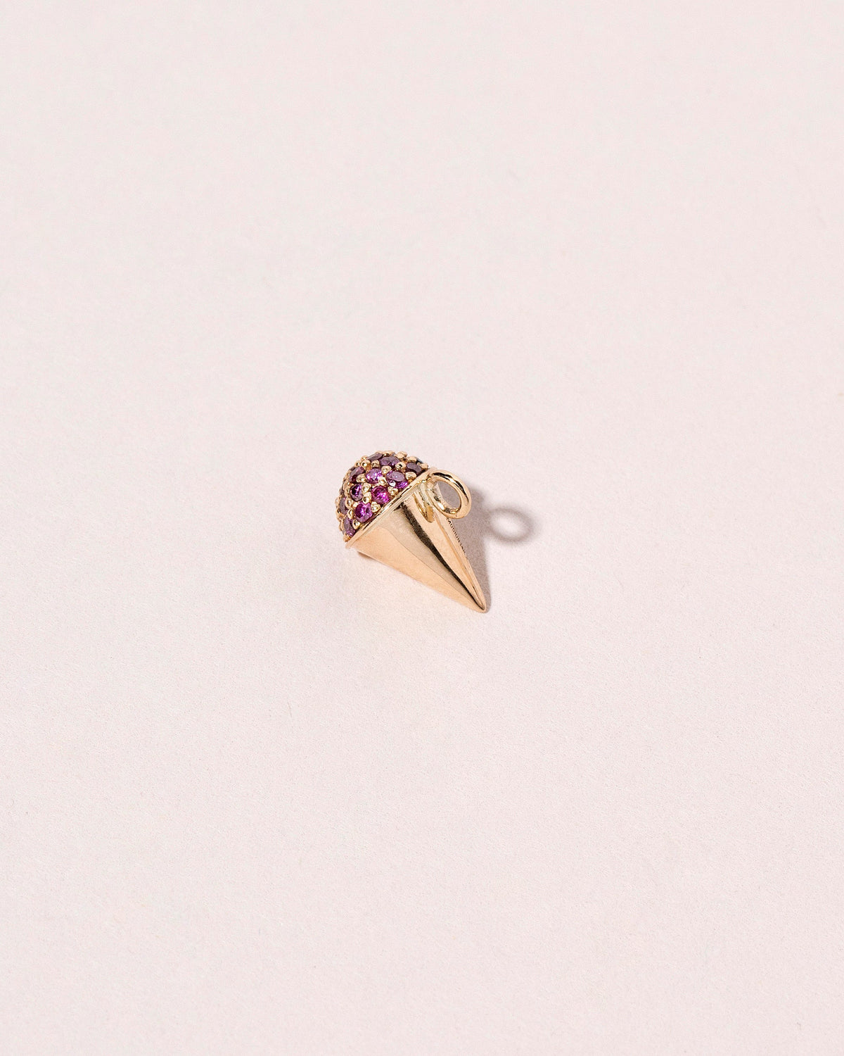  Sno Cone Charm - Sour Grape on light color background.
