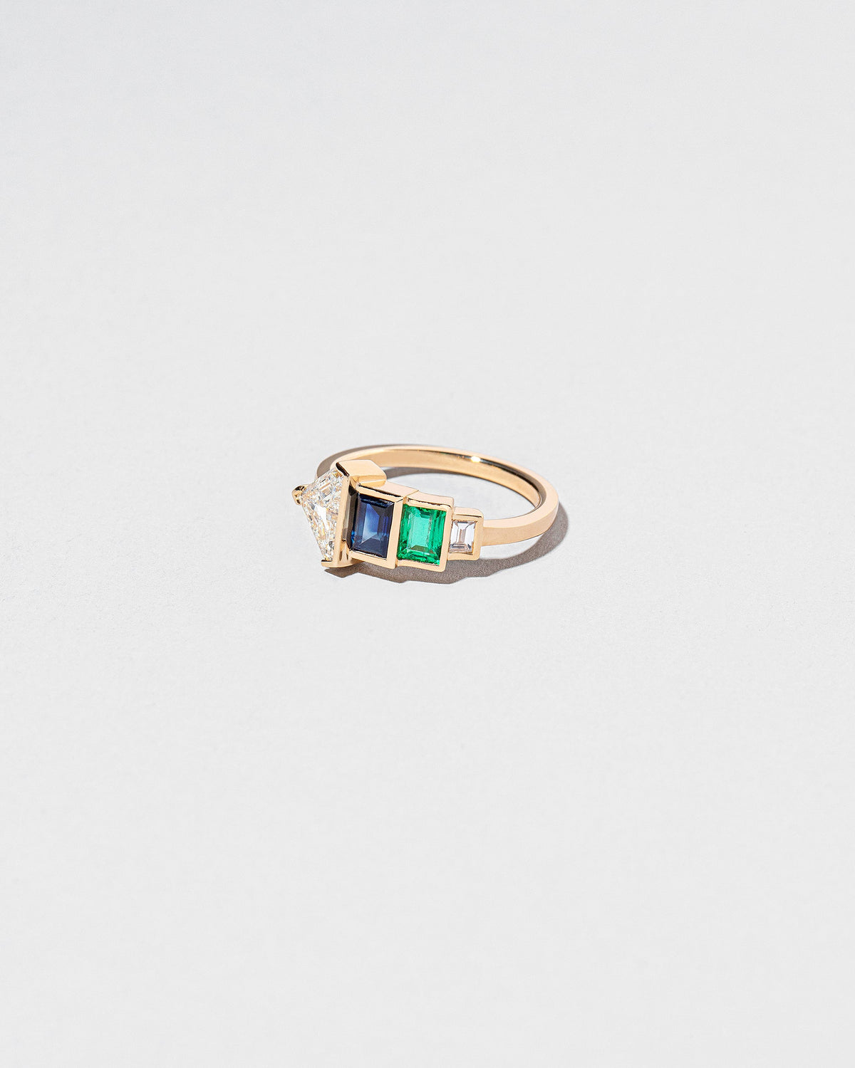  Woman House Ring on light color background.